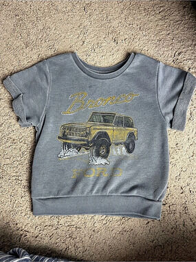 Ford Bronco Toddler Graphic French Terry Sweatshirt Boys 3T Gray
